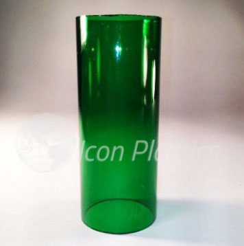 Green Rigid Acrylic Tubes